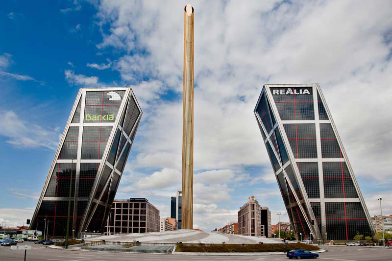 Madrid, hoofdkantoor Bankia